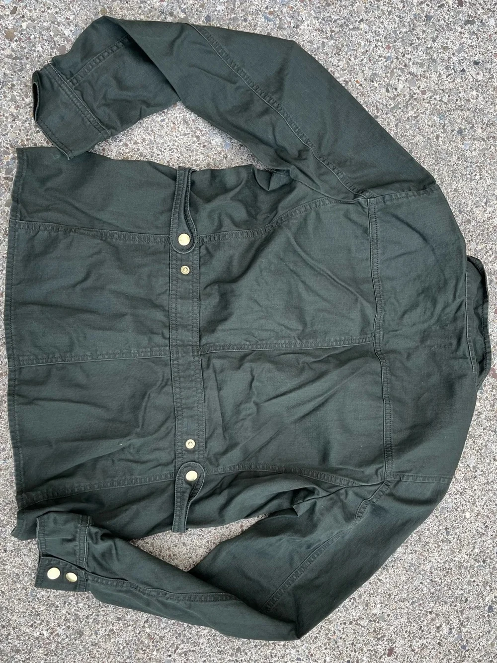 J. Crew Olive Green Utility Field Jacket Size Medium